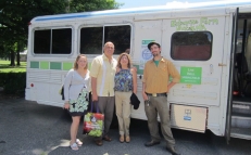Farm Fresh Organic Produce Bus at Two Springfield Housing Authority Developments All Summer