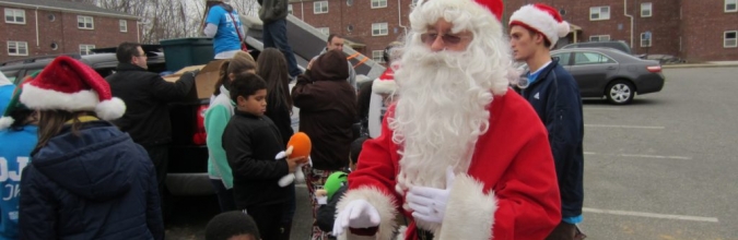 Benevolent Visitors Bring Bounty to SHA Families at the Holiday Season