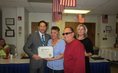 SHA honors Saab Court resident for ‘Angels’ volunteer program