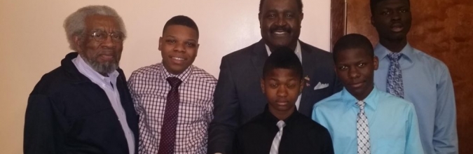 Robinson Gardens Youth Group joins Black Men of Greater Springfield
