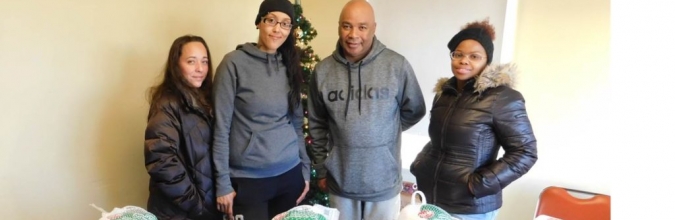 Holiday dinners for three Robinson Gardens families