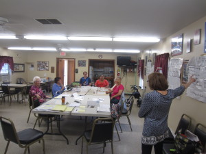 Residents at Jennie Lane Apartments learn how to manage health issues.